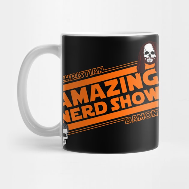 The Amazing Nerd Show Skull Logo by The Amazing Nerd Show 